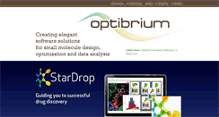 Desktop Screenshot of optibrium.com