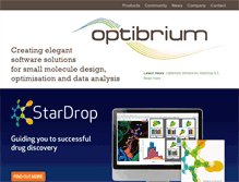 Tablet Screenshot of optibrium.com